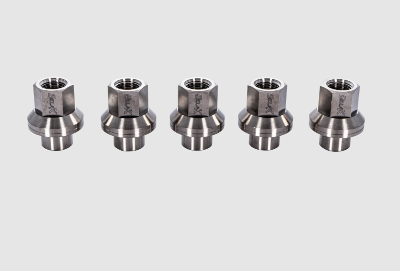Belak 7075 Billet Aluminum Shank Style Lug Nut M14x1.50 - 4 Pack