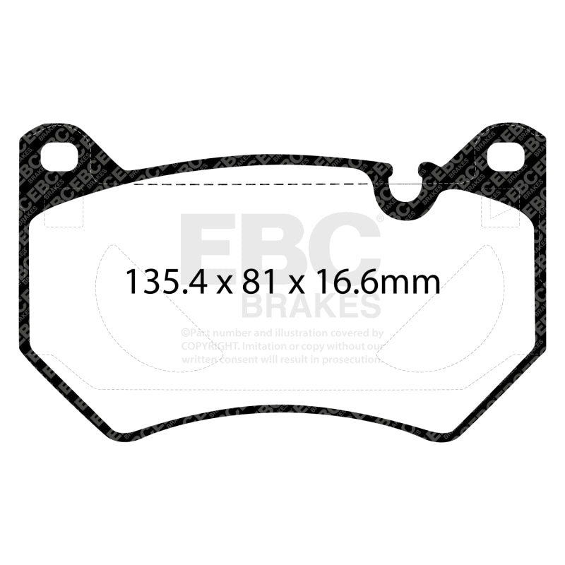 EBC 2018+ Audi Q5 FY 2.0T Greenstuff Front Brake Pads