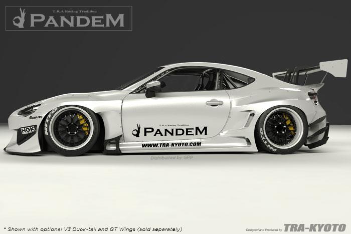 GReddy Scion FR-S Pandem Wide Body V3 Front Fenders