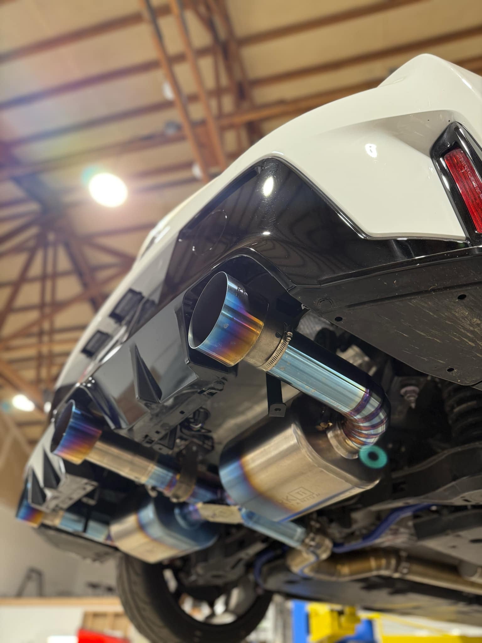 RK Titanium GR Corolla Street Edition Valved Exhaust Quad/Triple Exit