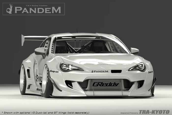GReddy Scion FR-S Pandem Wide Body V3 Front Canard