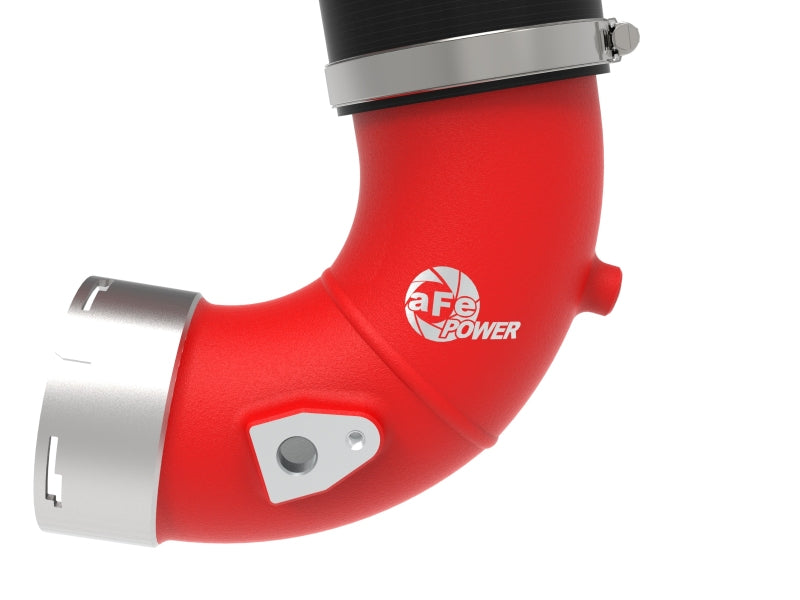 aFe BladeRunner 2-1/4in & 3in Aluminum Hot and Cold Charge Pipe Kit Red RAM 1500 RHO 25-27 L6-3.0L