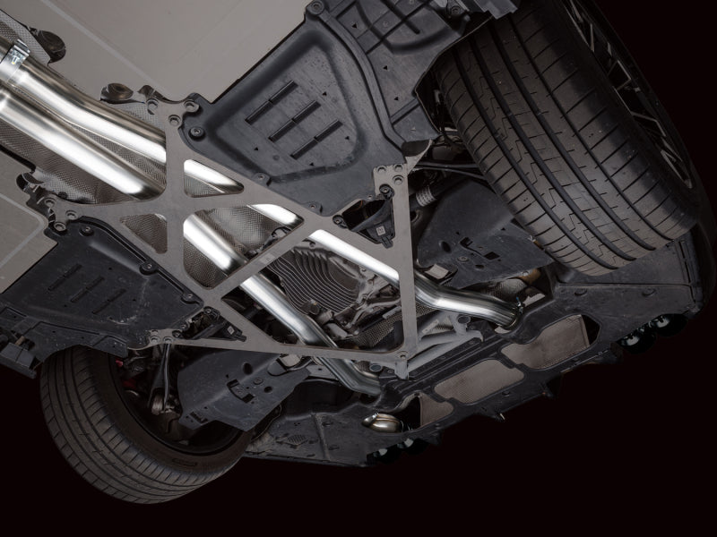 AWE BMW G90/G99 M5 Track Edition Catback Exhaust - Diamond Black Tips