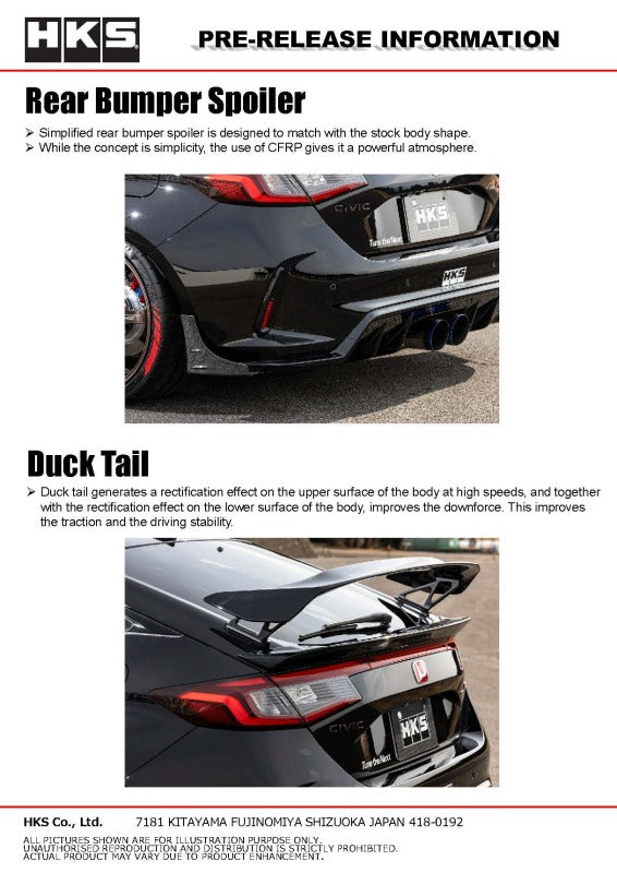 HKS BODY KIT TYPE-S FL5 S-Skirt