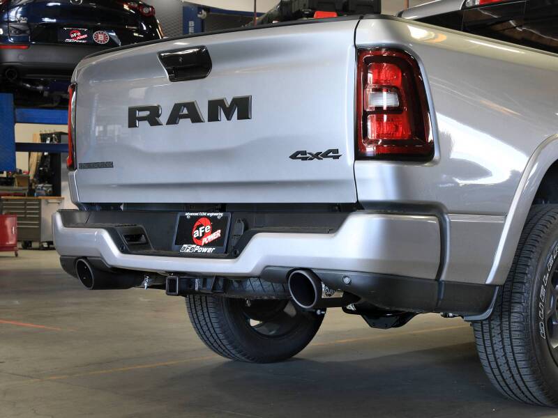 aFe 25-26 Ram 1500 L6-3.0L (tt) Vulcan Series SS Cat Back Exhaust System w/ Black Tips