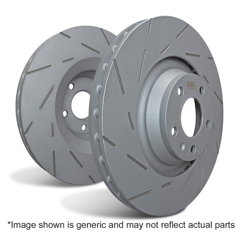 EBC 2017+ Genesis G80 5.0L USR Slotted Front Rotors