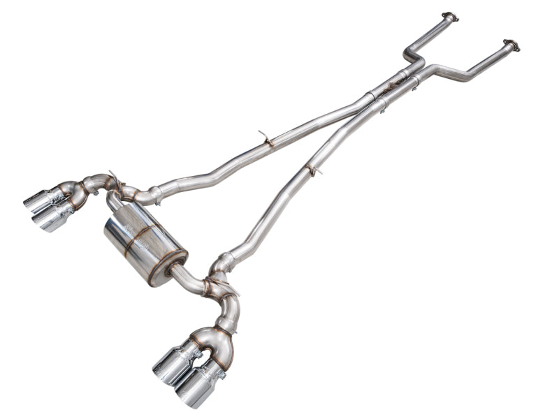AWE BMW G90/G99 M5 Touring Edition Catback Exhaust - Chrome Silver Tips