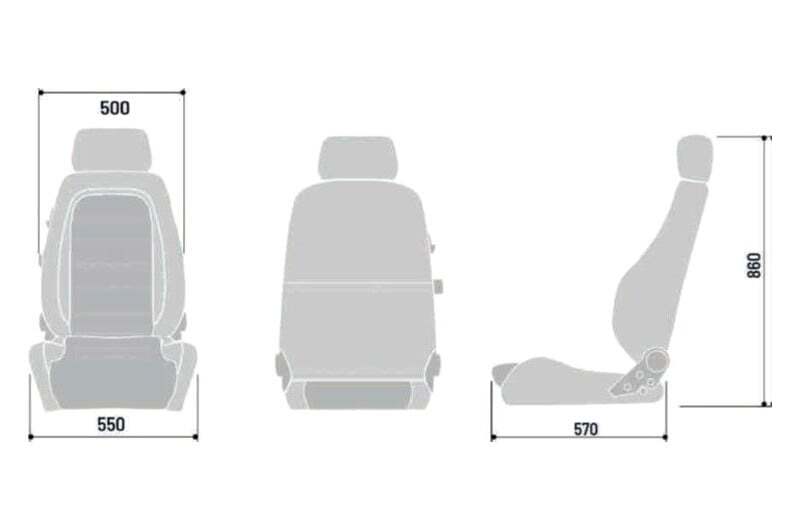 Sparco Seat GT Black/White