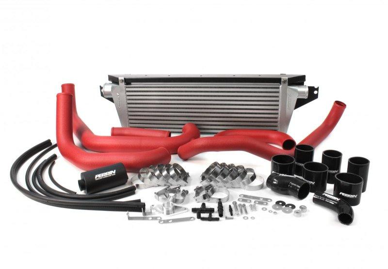 PERRIN 02-07 Subaru WRX/STi Front Mount Intercooler Core & Mounting Beam - Black Core