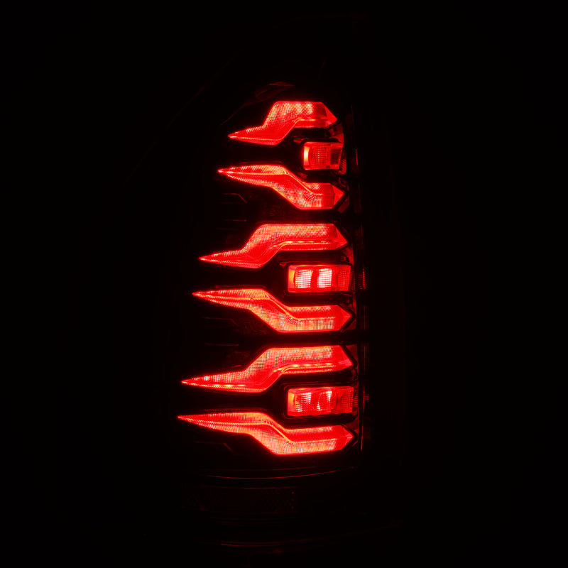 AlphaRex 14-21 Lexus GX470 Luxx-Series LED Tail Lights - Alpha-Black