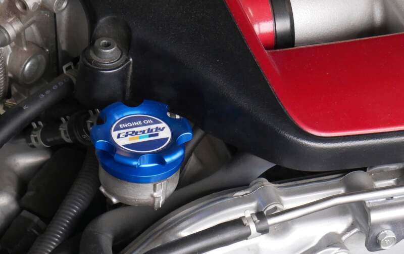 Greddy Type-B Oil Filler Cap Mazda M35-P4.0 - Blue
