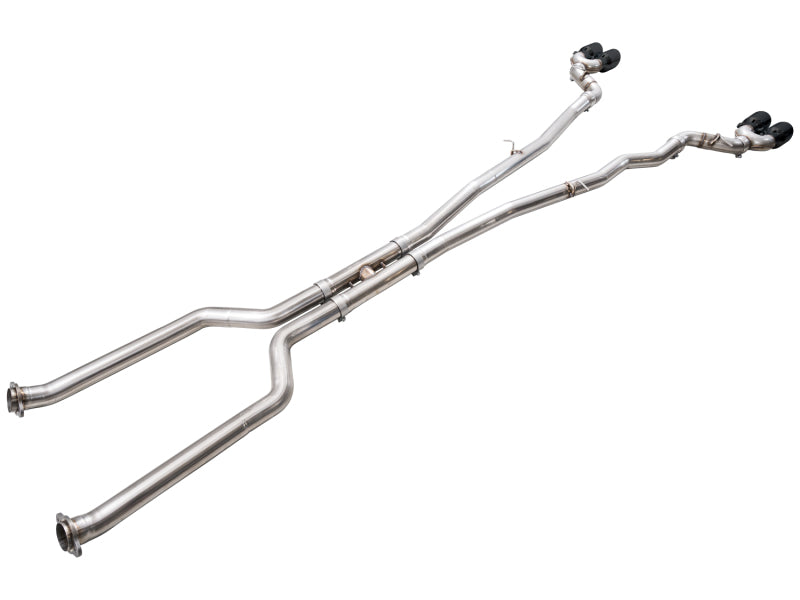 AWE BMW G90/G99 M5 Track Edition Catback Exhaust - Diamond Black Tips