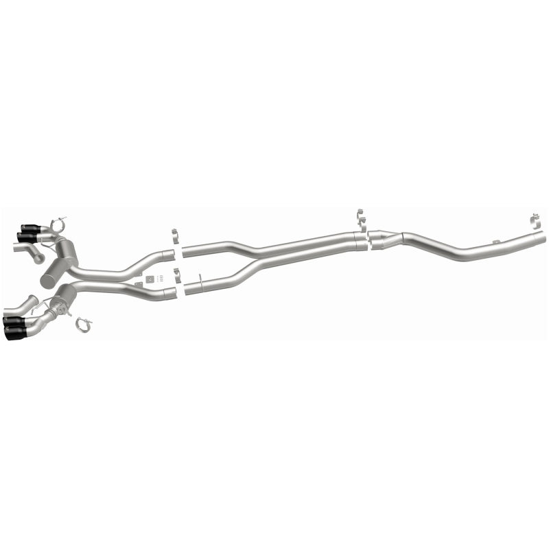 MagnaFlow BMW SPEQ Series Cat-Back Exhaust System Black Chrome