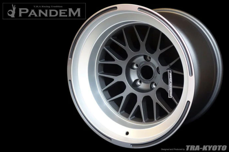 GReddy Pandem 6666 Wheels 18x9.5 -30 5-100 Gunmetal