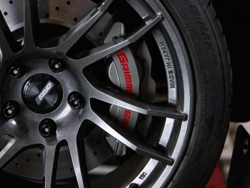 GrimmSpeed 13-26 BRZ GR86 Grey 4-Piston Brake Caliper Kit 326mm Rotor