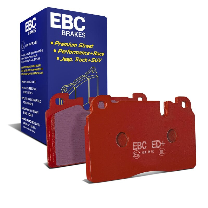 EBC 00-02 Ford Explorer Sport 4.0 2WD (Phenolic Pistons) Extra Duty Rear Brake Pads