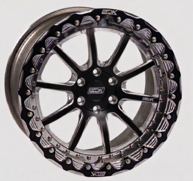 Belak 17x10.5 / 8.25in BS / 6x135mm BP / Low Pad / Series 4 - Single Beadlock Wheel w/ Billet Lip