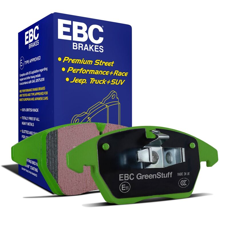 EBC 10-11 Fiat 500 1.4 (Bosch Calipers) Greenstuff Front Brake Pads