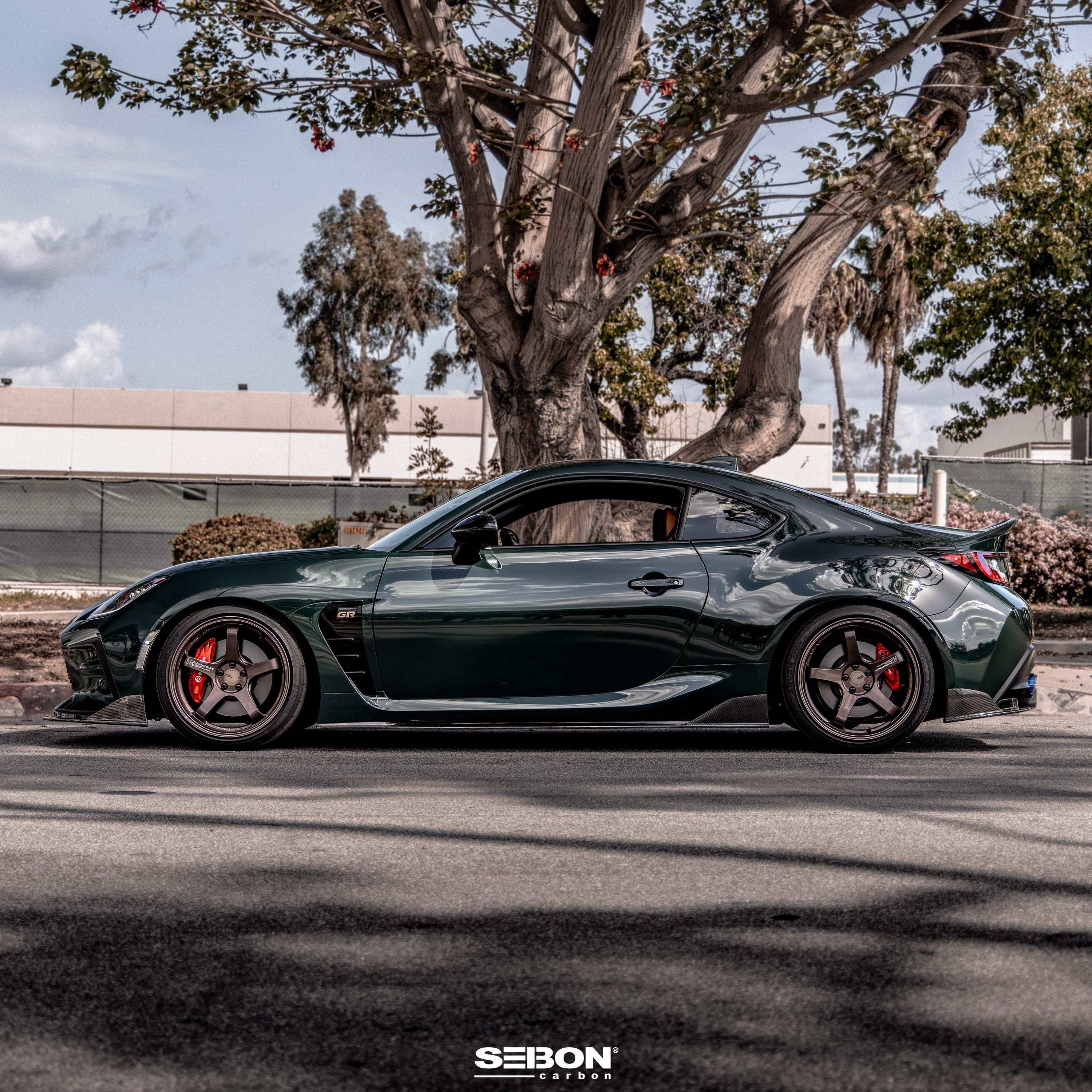 Seibon – MB-Style Carbon Fiber Side Skirts – 2022+ Toyota GR86 / Subaru BRZ