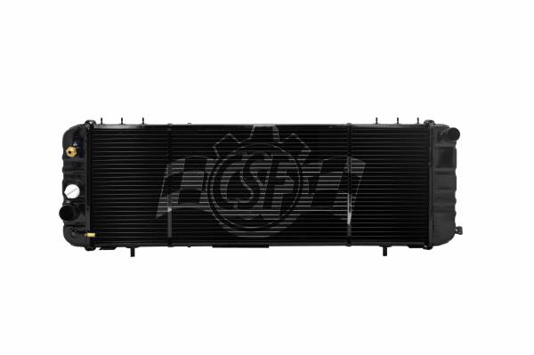 CSF Cooling - Racing & High Performance Division - CSF Radiator 88-90 Cherokee (XJ) 4.0L w/o filler neck; 3 ROW copper core