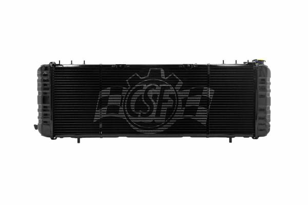 CSF Cooling - Racing & High Performance Division - CSF Radiator 91-01 Cherokee (XJ) 2.5 & 4.0L LHD w/ filler neck ; 3 ROW copper core