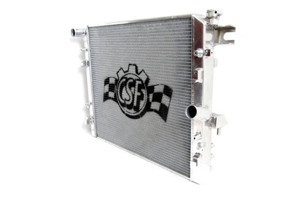 CSF Cooling - Racing & High Performance Division - CSF Radiator 07-12 Jeep Wrangler (JK) Heavy Duty;  ; Automatic and Manual