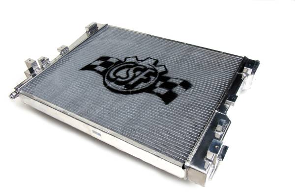 CSF Cooling - Racing & High Performance Division - CSF Radiator 05-13 Ford Mustang V6&V8 ; Automatic and Manual (COMBO UNIT)