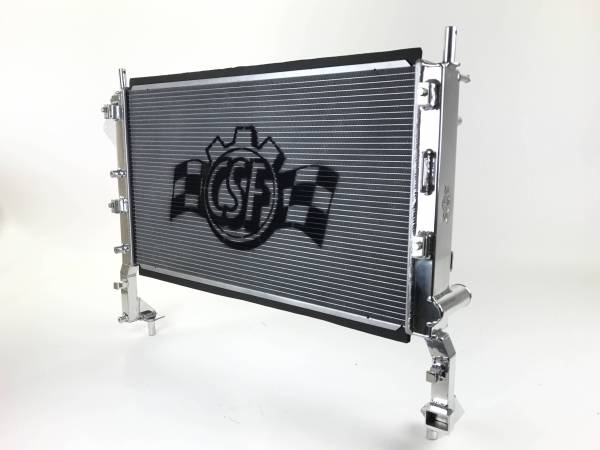 CSF Cooling - Racing & High Performance Division - CSF Radiator 2015+ Ford Mustang 2.3L Ecoboost