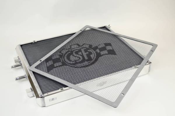 CSF Cooling - Racing & High Performance Division - CSF BMW Heat Exchanger BMW F8X m3/m4 - Front Mount Heat Exchanger w/ rock guard
