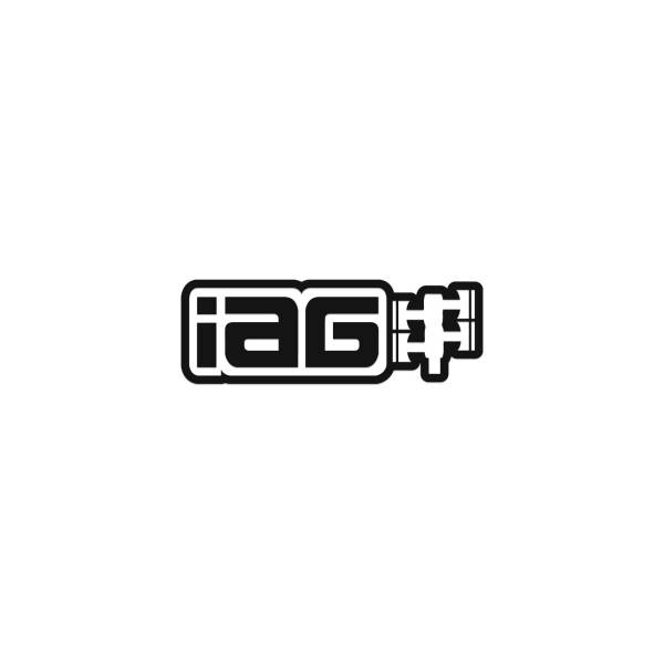 IAG Performance - IAG Performance Sticker 6" Matte Black Die Cut Sticker - Sold Individually