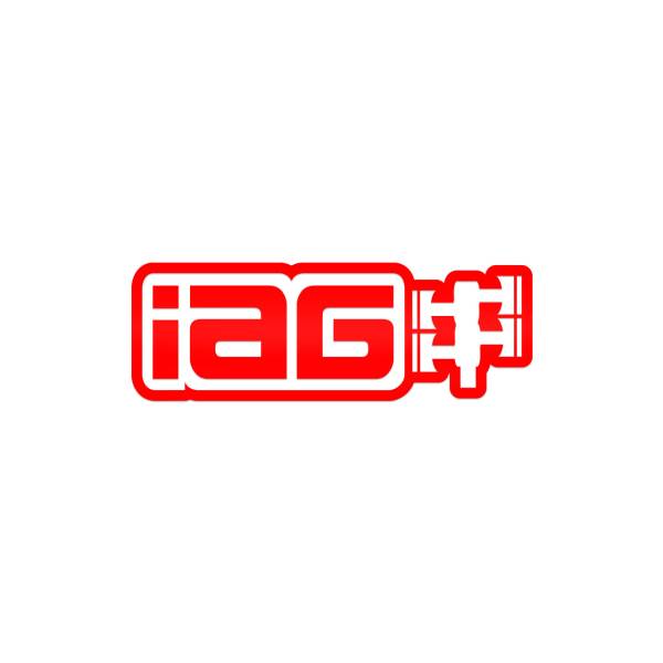 IAG Performance - IAG Performance Sticker 12" Red Die Cut Sticker - Sold Individually