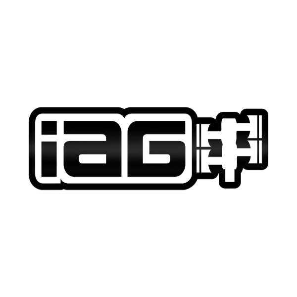 IAG Performance - IAG Performance Sticker 20" Gloss Black Die Cut Sticker - Sold Individually