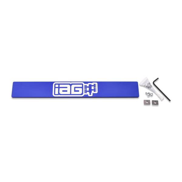 IAG Performance - IAG Performance License Plate Delete Stealth Mount Tag Delete (Blue)