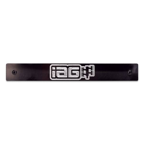 IAG Performance - IAG Performance License Plate Delete Standard Mount Tag Delete (Black)