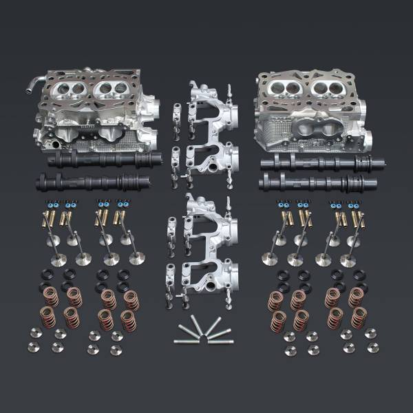 IAG Performance - IAG Stage 5 CNC Ported Heads Pkg Stage 5 CNC Ported Heads w/ +1mm Ferrea Valves & GSC S3 Cams N25 Casting