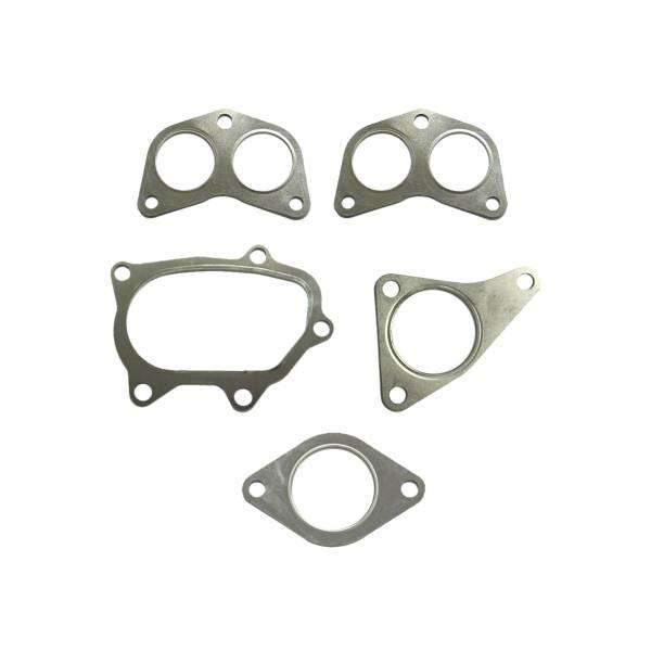 IAG Performance - IAG Exhaust Gasket Set - 2-Bolt Uppipe Subaru Stainless Steel Exhaust Gasket Set (5 Piece) - for 2-Bolt Uppipe