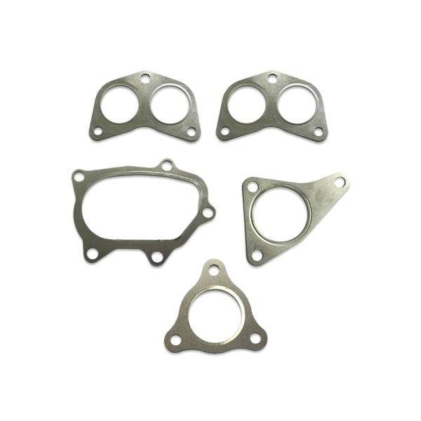 IAG Performance - IAG Exhaust Gasket Set for 3-Bolt Uppipe Subaru Stainless Steel Exhaust Gasket Set (5 Piece) - for 3-Bolt Uppipe