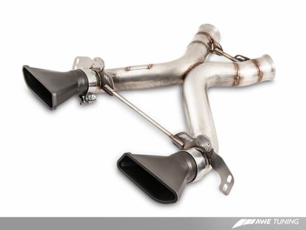 AWE Tuning - AWE Tuning McLaren 650S Performance Exhaust - Machined Tips