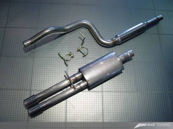 AWE Tuning - AWE Tuning Mk4 Jetta Cat-Back Performance Exhaust - Dual Outlet