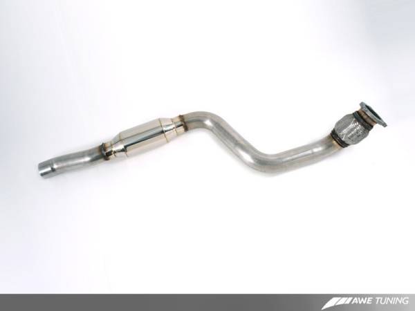 AWE Tuning - AWE Tuning Audi B8 2.0T Resonated Performance Downpipe for A4 / A5
