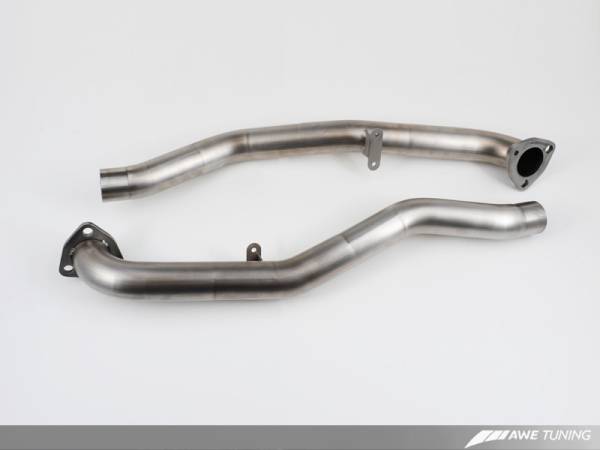 AWE Tuning - AWE Tuning Porsche 997.2 Performance Cross Over Pipes
