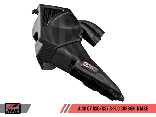 AWE Tuning - AWE Tuning Audi C7 RS6 / RS7 4.0T S-FLO Carbon Intake V2