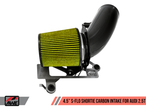 AWE Tuning - AWE Tuning Audi RS3 / TT RS S-FLO Shortie Carbon Fiber Intake