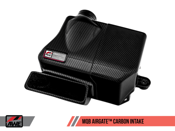 AWE Tuning - AWE Tuning Audi/VW MQB (1.8T / 2.0T) Carbon Fiber AirGate Intake w/ Lid
