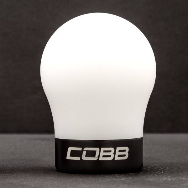 COBB - Cobb Volkswagen Black Base White Shift Knob
