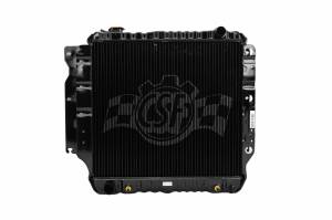CSF Cooling - Racing & High Performance Division - CSF Radiator 87-04 Jepp Wrangler; 3 ROW copper core - Image 2