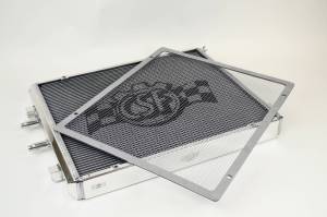 CSF Cooling - Racing & High Performance Division - CSF BMW Heat Exchanger BMW F8X m3/m4 - Front Mount Heat Exchanger w/ rock guard - Image 1