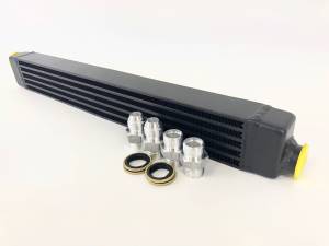 CSF Cooling - Racing & High Performance Division - CSF Oil Cooler BMW E30 HP Oil Cooler w/ fittings for OEM style and AN-10 male connections - Image 1