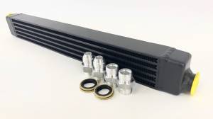 CSF Cooling - Racing & High Performance Division - CSF Oil Cooler BMW E30 HP Oil Cooler w/ fittings for OEM style and AN-10 male connections - Image 2