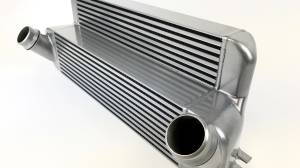 CSF Cooling - Racing & High Performance Division - CSF Intercooler BMW N55 - High Performance stepped bar/plate intercooler; Silver - Image 1